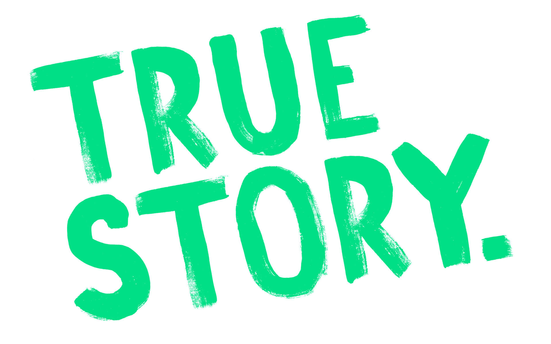 Promotional banner featuring ORTLIEB sustainability with a 'True Story' message